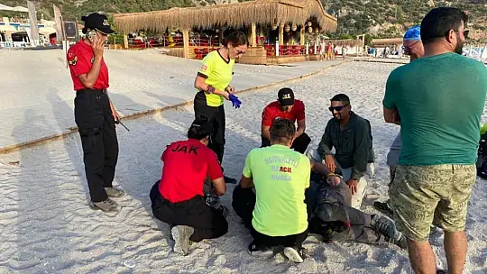 FETHİYE'DE PARAŞÜT KAZASI: 1 YARALI