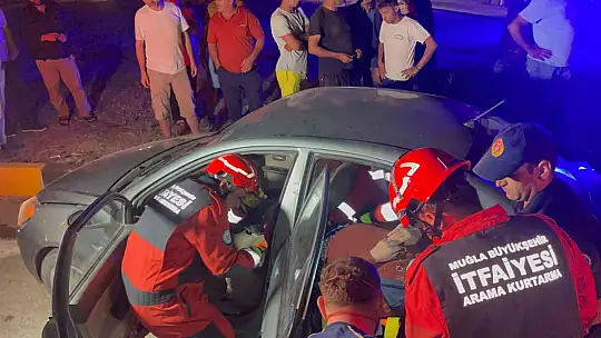 Fethiye'de trafik kazası: 2 yaralı