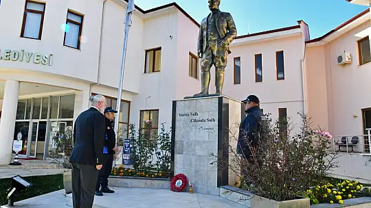 FETHİYE'DEKİ İNGİLİZLERDEN ATATÜRK'Ü ANMA  TÖRENİ