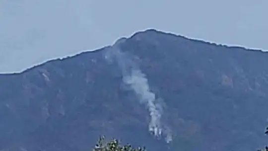 Fethiye'de yıldırım düşmesi sonucu çıkan orman yangını söndürüldü