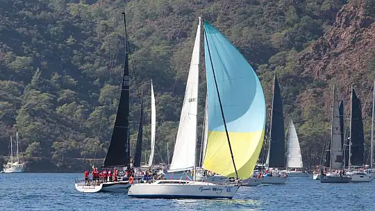 FETHİYE GÖCEK ATATÜRK KUPASI YELKEN YARIŞLARI BAŞLADI