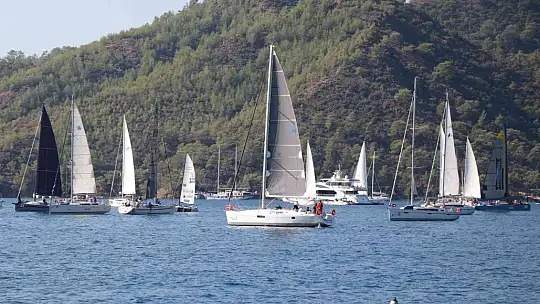 FETHİYE GÖCEK ATATÜRK KUPASI YELKEN YARIŞLARI BAŞLADI