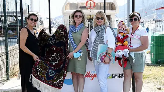 Kadın Girişimi Kooperatifi Göcek'te stantlarını açtı