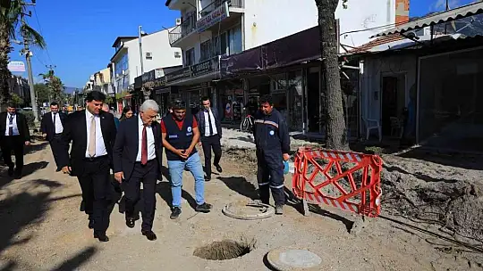 Fethiye'nin alt yapı yatırımı tamamlanıyor
