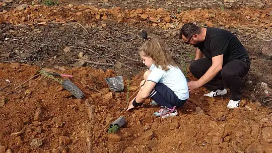 Geleceğe nefes projesi kapsamında Marmaris'te 50 bin fidan dikildi