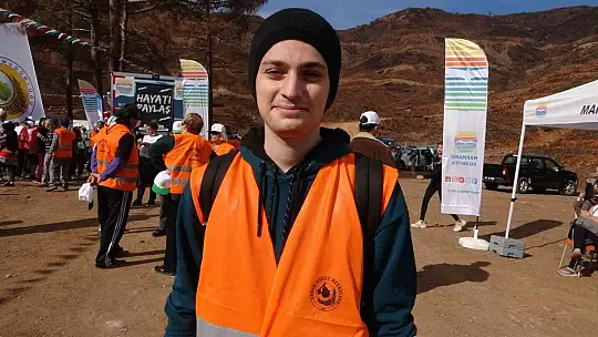 Geleceğe nefes projesi kapsamında Marmaris'te 50 bin fidan dikildi