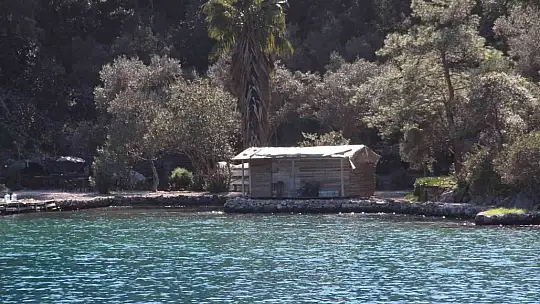 Göcek'te koylardaki kaçak yapılaşma yerinde incelendi