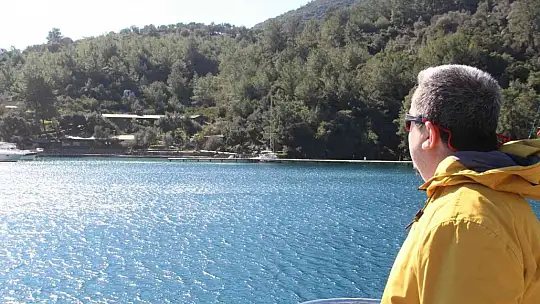 Göcek'te koylardaki kaçak yapılaşma yerinde incelendi