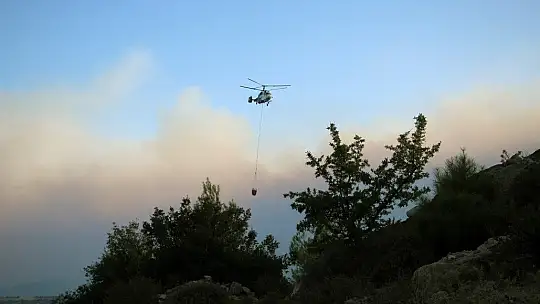 Gökbel Dağları alev alev yanıyor