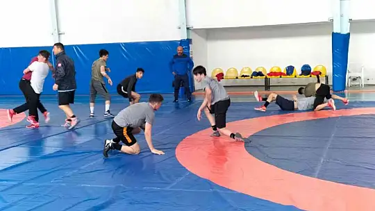 GREKOROMEN YILDIZLAR GÜREŞ MİLLİ TAKIMI'NIN KÖYCEĞİZ KAMPI SÜRÜYOR