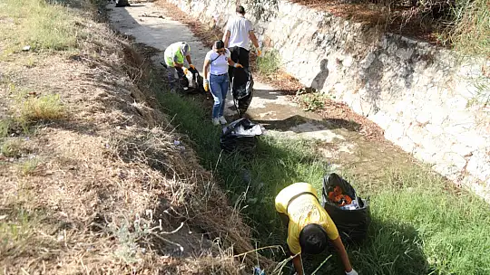 Gümbet Dolgu Alanı Temizlendi