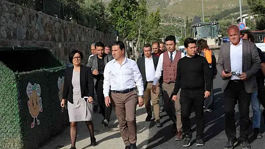 Gümüşlük ve Türkbükü'nde üst yapı çalışmaları devam ediyor