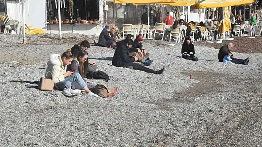 Güzel havanın tadını çıkardılar