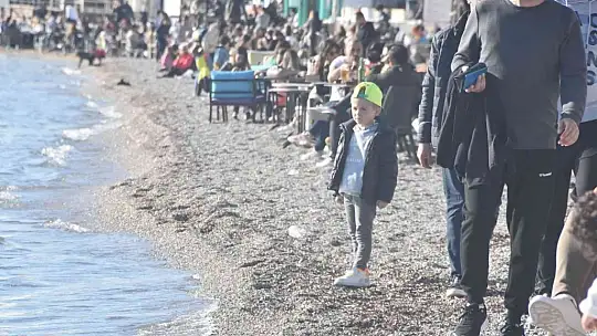 Güzel havanın tadını çıkardılar