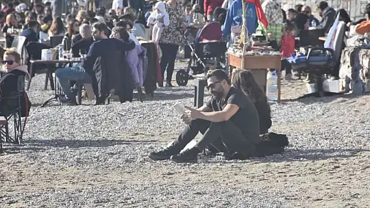 Güzel havanın tadını çıkardılar