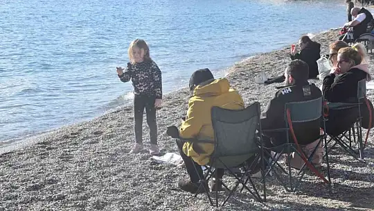 Güzel havanın tadını çıkardılar