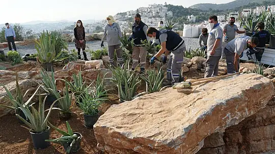 'Halikarnas Balıkçısı Seyir Terası' açıldı