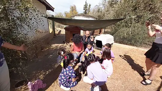 Harçlıklarını biriktirerek aldıkları mamaları barınağa teslim ettiler