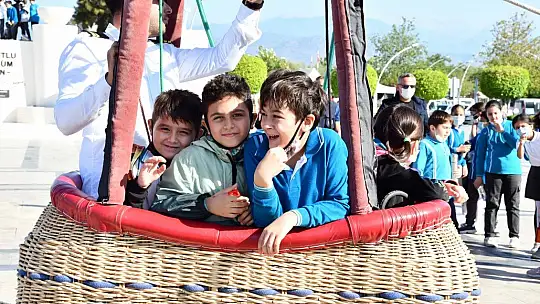 THK paramotorları Fethiye semalarında