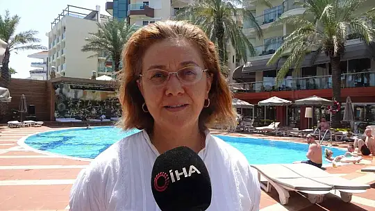 Havalar ısındı, tatilciler denizde serinledi