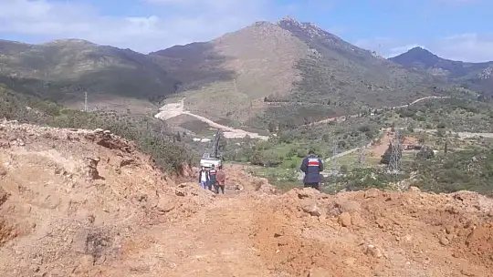 Hazine arazisindeki kaçak çalışmaya zabıta müdahale etti