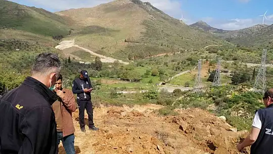 Hazine arazisindeki kaçak çalışmaya zabıta müdahale etti