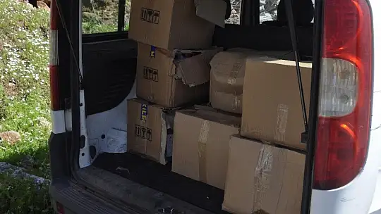 Hurda araç içerisinde 550 litre etil alkol ele geçirildi