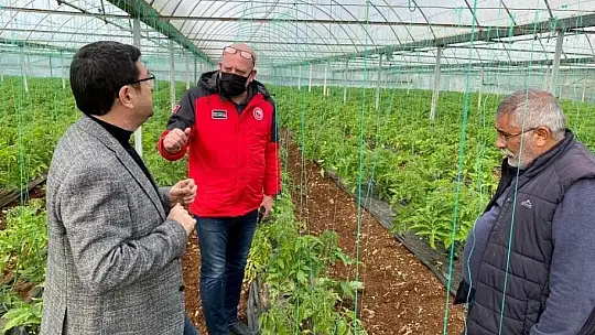İl Tarım Müdürü Saylak, Köyceğizli üreticiler ile bir araya geldi