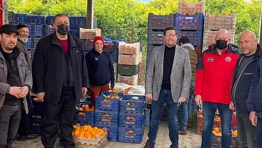 İl Tarım Müdürü Saylak, Köyceğizli üreticiler ile bir araya geldi