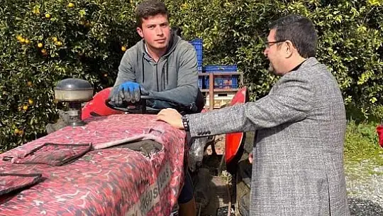 İl Tarım Müdürü Saylak, Köyceğizli üreticiler ile bir araya geldi