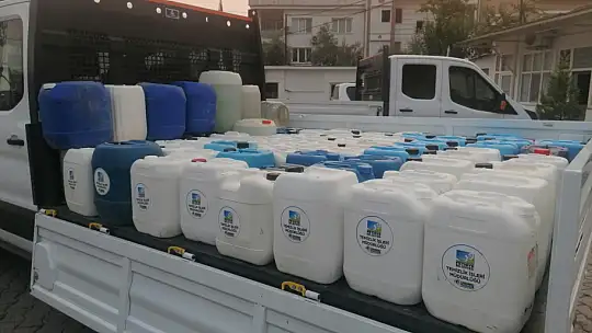 İlk müdahale için 'bidonlu' önlem