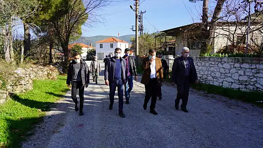 Tokat, kırsal mahallelerde yapılan çalışmaları inceledi