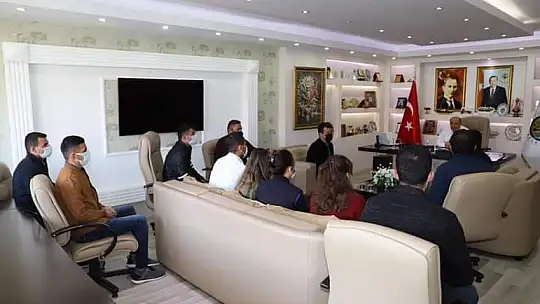 AK Parti Gençlik Kolları Yönetimi'nden Otgöz'e ziyaret