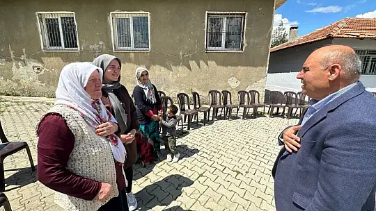 AK Parti milletvekili adayı Otgöz, Seydikemer'de vatandaşların bayramını kutladı
