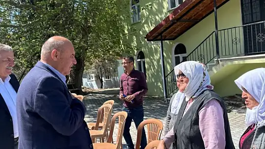 AK Parti milletvekili adayı Otgöz, Seydikemer'de vatandaşların bayramını kutladı