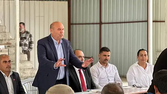 AK Parti milletvekili adayı Otgöz, Seydikemer'de vatandaşların bayramını kutladı
