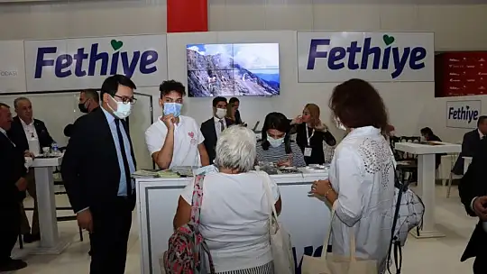 Turizm Fuarında Fethiye standına yoğun ilgi