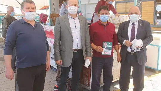 Pazar esnafı ve vatandaşları kongreye davet ettiler 