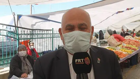 Pazar esnafı ve vatandaşları kongreye davet ettiler 