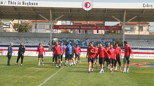 Fethiyespor'un başında ilk çalışmasına çıktı 
