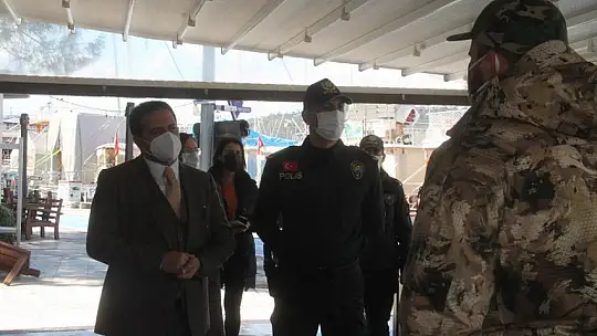 Kordon boyundaki restoran ve kafeler denetlendi