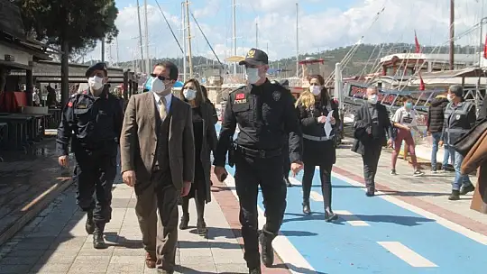 Kordon boyundaki restoran ve kafeler denetlendi