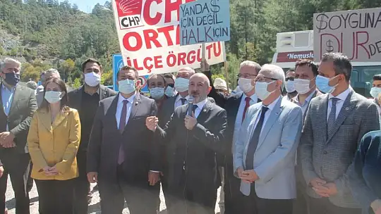 CHP'li Ali Öztunç, soygun düzenine hayır