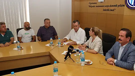 Milletvekili Gökcan, Fethiye iş dünyasına geçmiş olsun dileklerini iletti