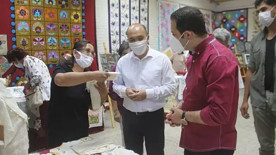 1-7 Haziran hayat boyu öğrenme haftası sergisi açıldı