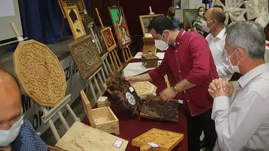 1-7 Haziran hayat boyu öğrenme haftası sergisi açıldı