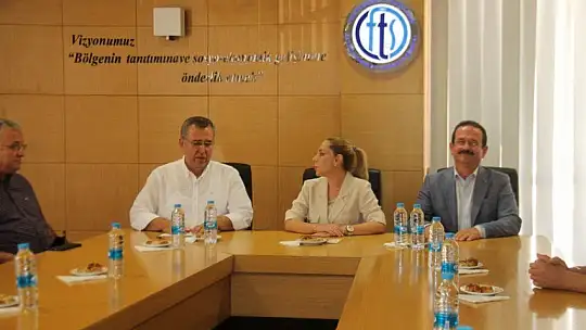 Milletvekili Gökcan, Fethiye iş dünyasına geçmiş olsun dileklerini iletti