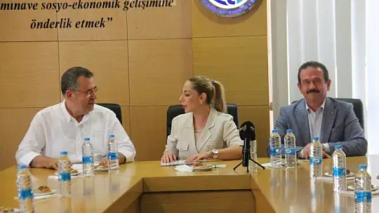 Milletvekili Gökcan, Fethiye iş dünyasına geçmiş olsun dileklerini iletti