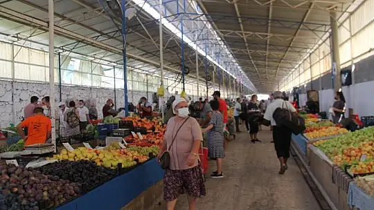 Salı pazarında zirveyi bamya ve taze fasulye paylaşıyor