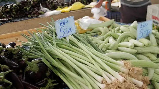 Salı pazarında zirveyi bamya ve taze fasulye paylaşıyor